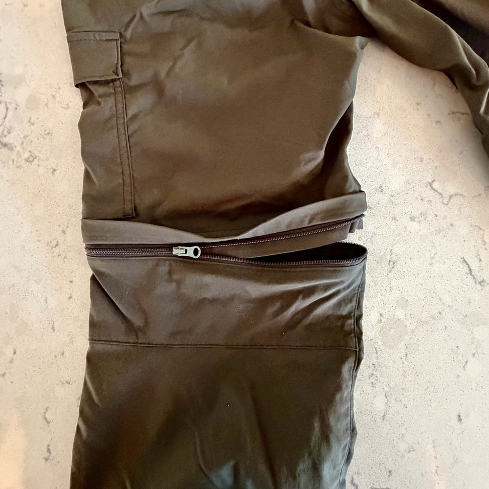REI Sahara Convertible Hiking Pants/Shorts - Boys Large (14-16) - Green - Picture 8 of 8
